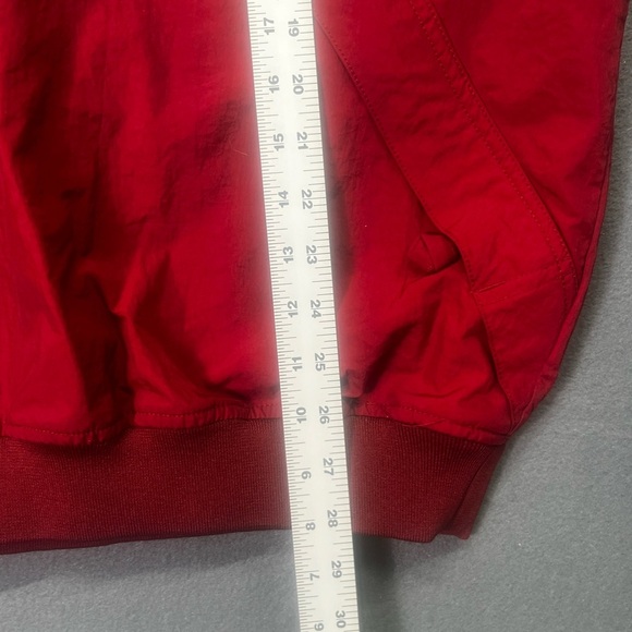 Nike Windrunner Vintage 90s Windbreaker Mens L Alabama Crimson Burgundy 80s 1480 - Picture 6 of 8